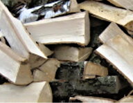 Palivové dřevo tvrdé Bříza 6 m3 Prms  - skladem  4 valníky