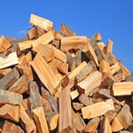 Akce: Palivové dřevo tvrdé mix  6 m3 + doprava zdarma 