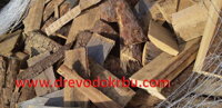 Suché měkké dřevo paleta  1,4m3 skladem  