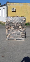 Tvrdé palivové dřevo balené do Euro palety 1.4m3 pohled 1  www.drevodokrbu.com