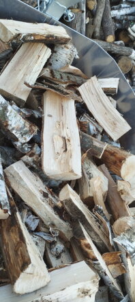 Palivové dřevo Bříza balená do palety 1.4 m3 
